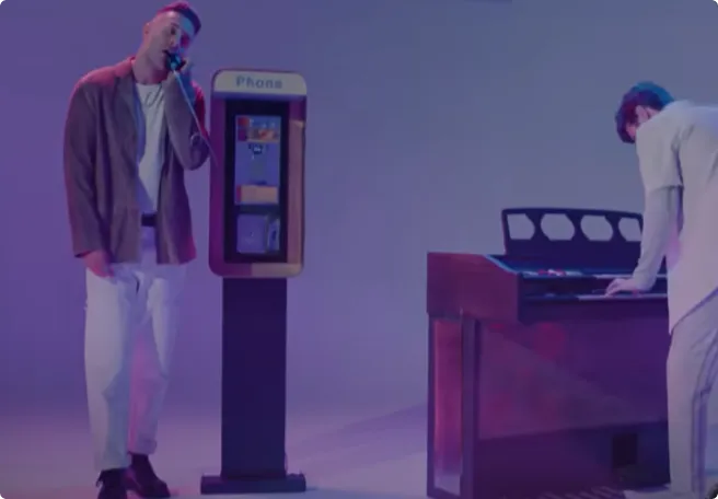 image du groupe issue du clip vidéo